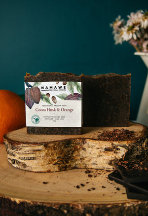 Cacao Husk & Orange Tallow Soap